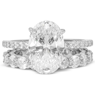 Solara Oval Cut Diamond Ring