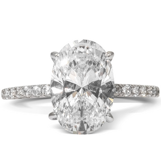 Solara Oval Cut Diamond Ring